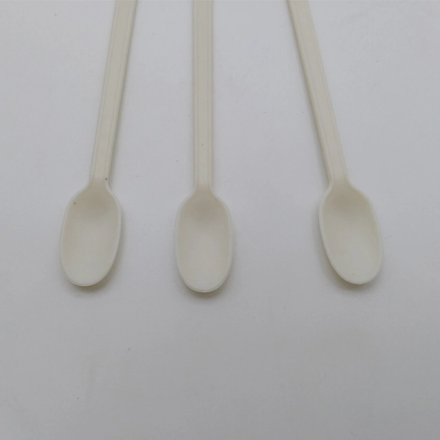 Best Price Biodegradable Disposable Plastic Corn Starch Stir Bar Mini Coffee Stirring Spoon