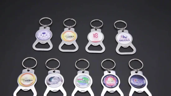 China Factory Wholesale Price Custom Fashion Decoration Keychain Coin Promotional Gift Souvenir Coins Metal Beer Bar Wine Corkscrew Bottle Opener