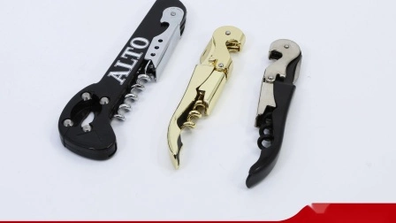 High Quality Stainless Steel Wine Corkscrew Opener for Promotion Gift