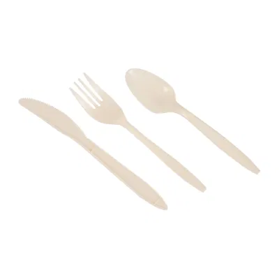 Disposable Knives and Forks Wholesale Cornstarch Degradable Tableware Take